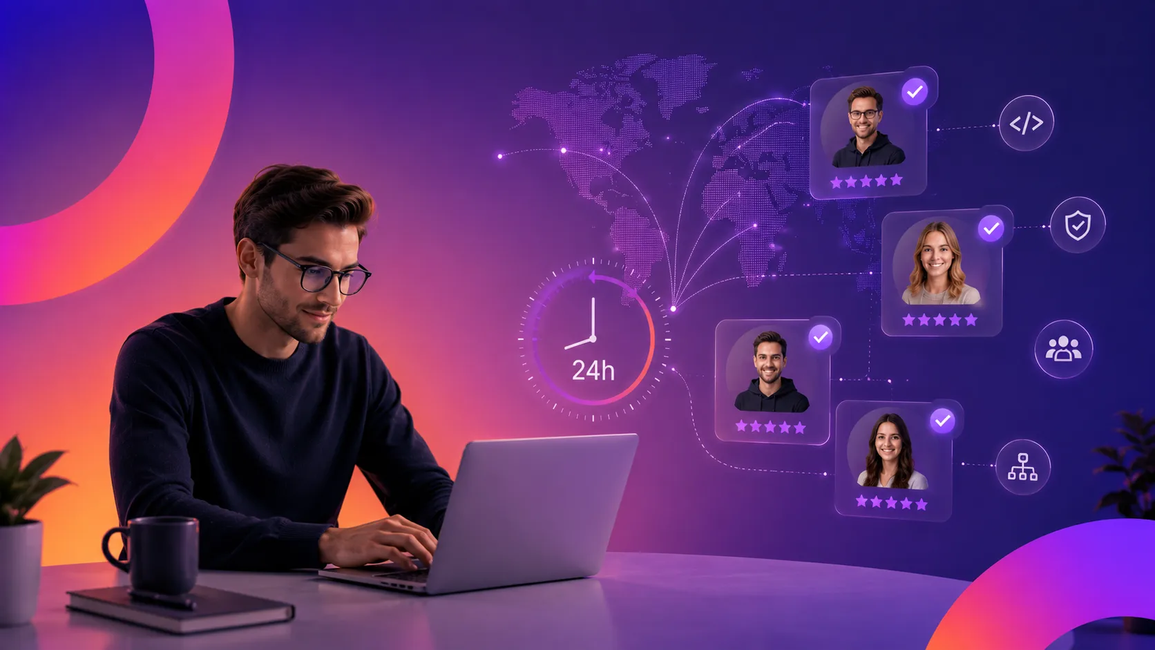 How RapidBrains Uses Data to Match You with Top Remote Developers in 24 Hours