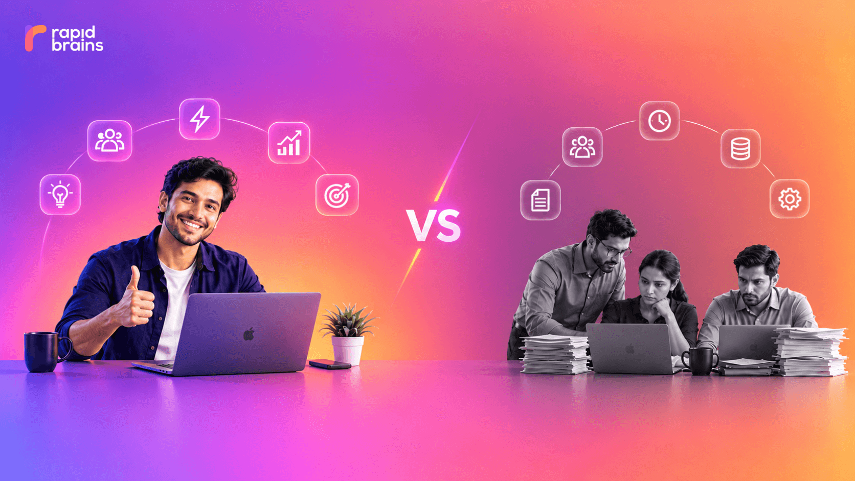 RapidBrains vs. Traditional Outsourcing Vendors: Why the Old Playbook Is Broken